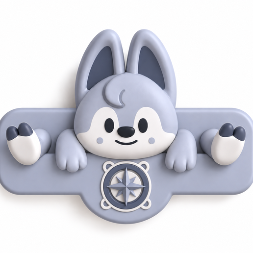 Wolf Chan Wall Holder – SKZOO Inspired Organizer