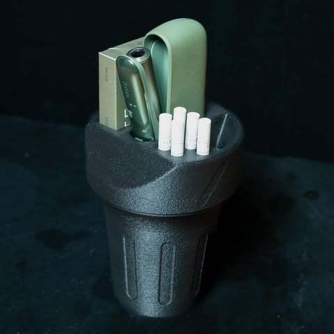 🚗 IQOS ILUMA Car holder/ash tray・ STL File for 3D printing・Cults