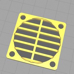 Tapa_antigolpes_Aire_Frio_Geeetech_i3_proC_1.jpg Fichier STL gratuit Couvercle pour ventilateur ou hotte aspirante・Design pour imprimante 3D à télécharger