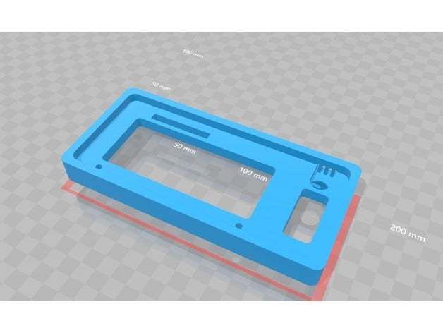 Download free STL file Case LCD display Printer 3D • 3D print design ...