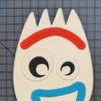 Garfinho.jpg Forky Toy Story Cookie Cutter (Garfinho Toy Story Cortador de Biscoito)