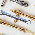 nunchakuslibra.jpg Libra Gold Saint weapons from Saint Seiya 3D print model
