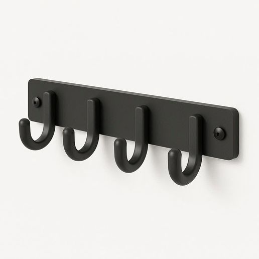 Wall Mounted Multipurpose Hooks for Home Organization and Storage