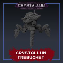cults-treb.jpg STL file Crystallum Horde Trebuchet・3D printer design to download, CrystalGameContent