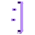 Bequille remorque .stl Semi-crank handle with decorative crank handle