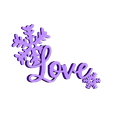 love.stl Christmas decoration - Christmas decoration