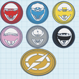 Overdrive.png Power Rangers Operation Overdrive/GoGo Sentai Boukenger Helmet Coin