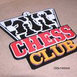 ajedrez-tablero-club-piezas-chess-championship-cartel-letrero.jpg Chess, sign, chessboard, club, pieces, chess, championship, poster, logo, print3d, knight, pawn, rook, rook