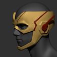 2.JPG Flash Kid Helmet - DC comic 3D print model 3D print model