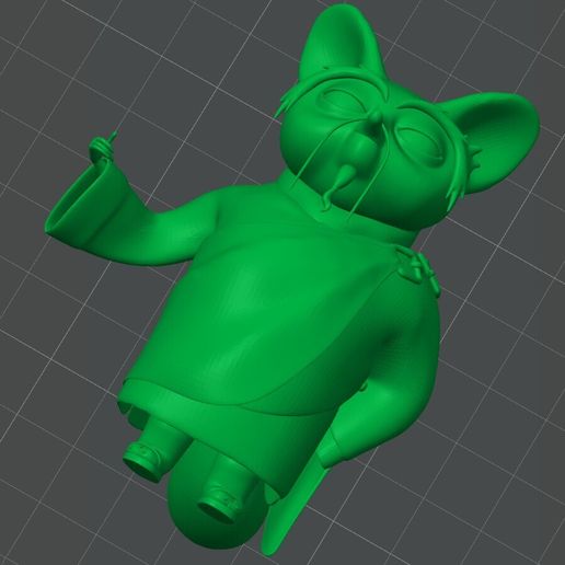 Screenshot-2026-01-12-183627.jpg Kung Fu Master Shifu - Figura imprimible en 3D de artes marciales estilizadas