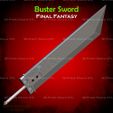 2.jpg Buster Sword From Final Fantasy VII - Fan Art 3D print model