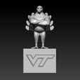 ererer.jpg Virginia Tech Hokies football mascot statue - 3d Print
