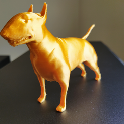 1.PNG Archivo STL Bull terrier・Diseño de impresora 3D para descargar
