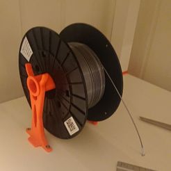 58419430_413378212782347_661551613579624448_n.jpg Free 3D file Mount anywhere spool holder・3D printing idea to download