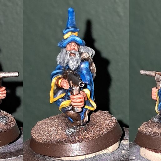 🔫 Wizard Holding A Gun・3D Print with the Anycubic Photon Mono 2 3D ...