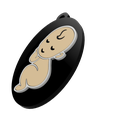 bebe_llavero-v2_4.png Sleeping baby keychain _ Sleeping baby keychain