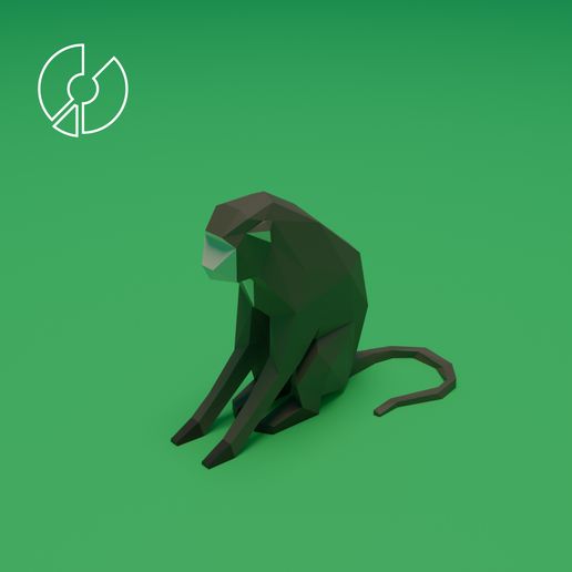 Lowpoly_monkey.jpg Mono Low Poly
