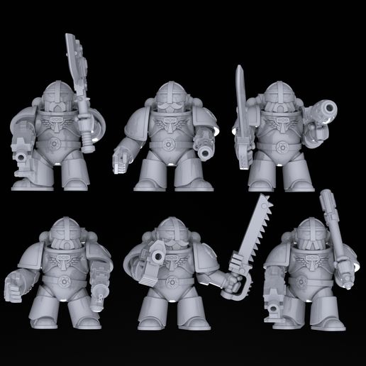 Space-Dwarf-Armoured-Render-055.jpg Gepanzerte Space Zwerge Sergeant Einheiten 28mm