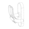2.png Free STL file Printed Door Opener to Help Against the Spread of Coronavirus・Template to download and 3D print