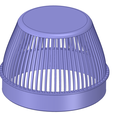rainwater_outlet_grill_100x75_ver01-07.png Rainwater Outlet Grill 100 mm for protection trap 3d-print