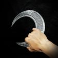 43f08eaefbe235bc6cf3.jpg STL file The Crescent Darts - Moon Knight Weapon - Marvel Comics Cosplay・3D printing template to download