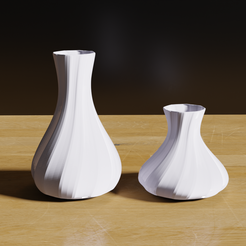 Jarron-4r2-a-render.png Free STL file SPIRAL VASE・3D printable model to download