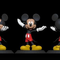 1.jpg Archivo STL Modelo 3D de Mickey Mouse・Modelo para descargar y imprimir en 3D, SED