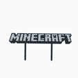 minecraft-6.png Minecraft cake topper