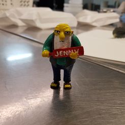 Jasper Beardley (the simpsons) "that's a paddlin"