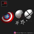 13.JPG Captain America Shield Damaged - Infinity War - Endgame-Marvel