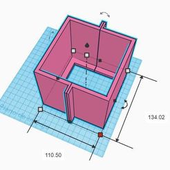 345.JPG STL file square concrete planter mold・3D printable model to download
