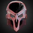 ReaperMaskBack.jpg Overwatch 2 Reaper Mas for Cosplay 3D print model