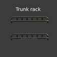 Nuevo-proyecto-2021-03-11T212127.698.png Trunk Rack / Luggage Rack - Rear Deck - Roof rack / Trunk Lid - For model kit - RC - custom diecast