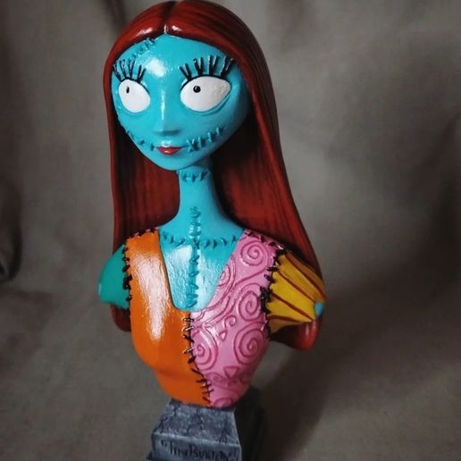👾 Sally Skellington・Arquivo OBJ para Impressão 3D・Cults