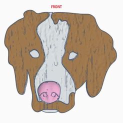 MarleyFinished.JPG Free STL file Brittany Spaniel Dog Magnet・3D printer model to download