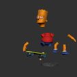 ZBrush Documentо.jpg 3D-Datei Simpsons-Bart・Design zum Herunterladen und 3D-Drucken