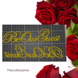 be-our-guest-words.png Be our Guest Lumiere centerpiece topper and base / Birthday cake topper/ wedding cake topper/ wedding centerpiece decor / beauty and the beast decoration / gift / disney princess