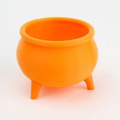 MAKIES_Cauldren_Orange_display_large.jpg Descargar archivo STL gratis Hace caldero de Makies • Diseño para imprimir en 3D, Makies