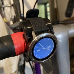 Garmin Forerunner 955 bike mount on stem by HDT_dŠ, Download free STL  model