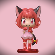 CFAA29BD-AE06-409C-A86B-BFD66FD71843.png STL file Ichigo - Tokyo mew mew new・3D print design to download