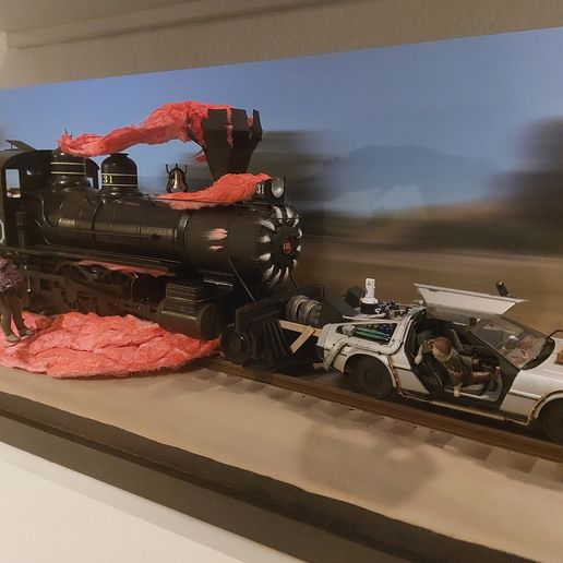 🚆 Sierra No 3 Train from Back to the Future・ STL File for 3D printing・Cults