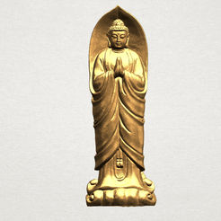 Gautama Buddha Standing (iv) A01.png Download free file Gautama Buddha Standing 04 • 3D printer object, GeorgesNikkei