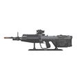 2.png M392 Assault Rifle - Halo - Printable 3d model - STL + CAD bundle