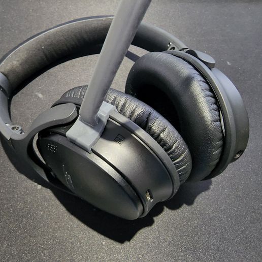 🎧 Bose QC35 Removable External Boom Mic Attachment・ STL File for