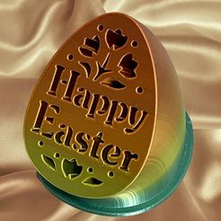 easter.jpg Бесплатный STL файл Счастливой Пасхи・3D-печатная модель для скачивания