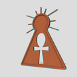 Shapr-Image-2024-01-07-131018.png Egyptian Ankh, pyramid and the sun, spiritual symbol,  Egyptian Symbol Cross, Egyptian Symbol of Life and afterlife