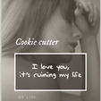 ILoveYouCookie.png Taylor Swift TTPD "I love you, it's ruining my life" Cookie cutter
