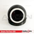 Smart ForTwo 450 2.jpg Air Vent Gauge Pod, 52mm, Fits Smart Fortwo 450 "Arlon Special Parts"