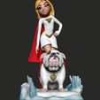 frente.jpg Super-Mario The English Bulldog and super-girl for 3D Printing