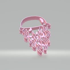 medusa.png STL-Datei Quallen, Meerestiere Ausstecher Playdouh・3D-druckbares Modell zum Herunterladen